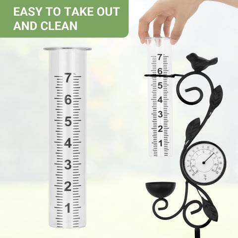 YNGFIL gift-ready garden rain gauge for plant lovers and hobbyists.