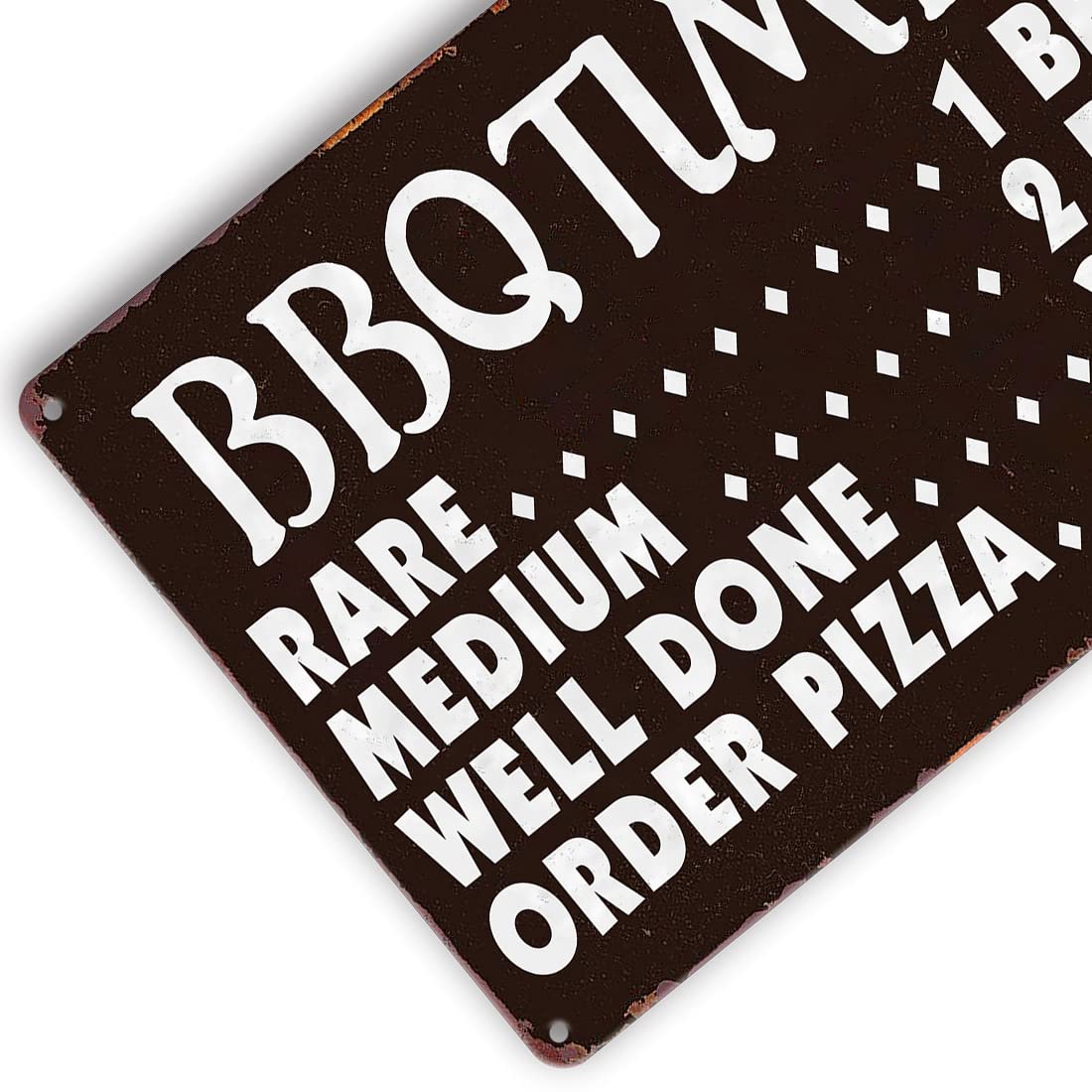 Ynjzk metal tin sign suited for indoor and outdoor kitchen or bar