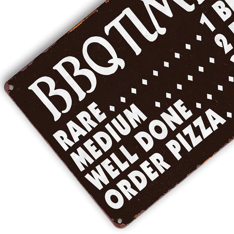 Ynjzk metal tin sign suited for indoor and outdoor kitchen or bar
