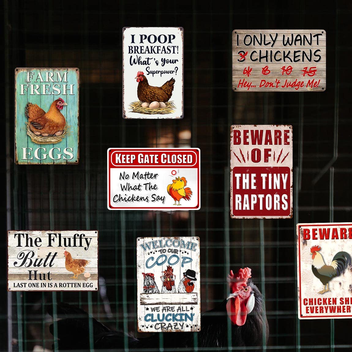 Ynjzk personalized tin sign ideas offer a unique farmhouse gift option.