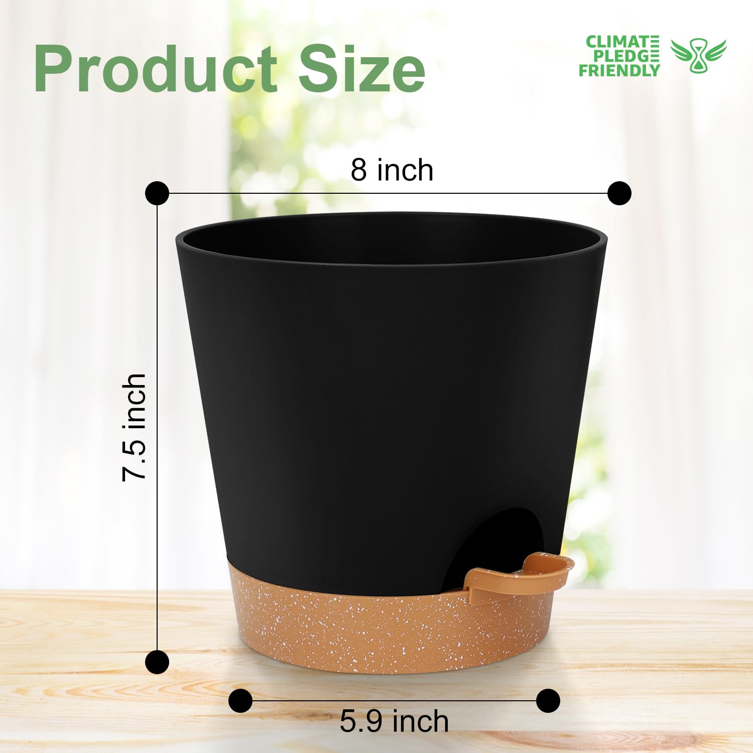 YNNICO 4mm-thick walls provide stability for indoor and outdoor use