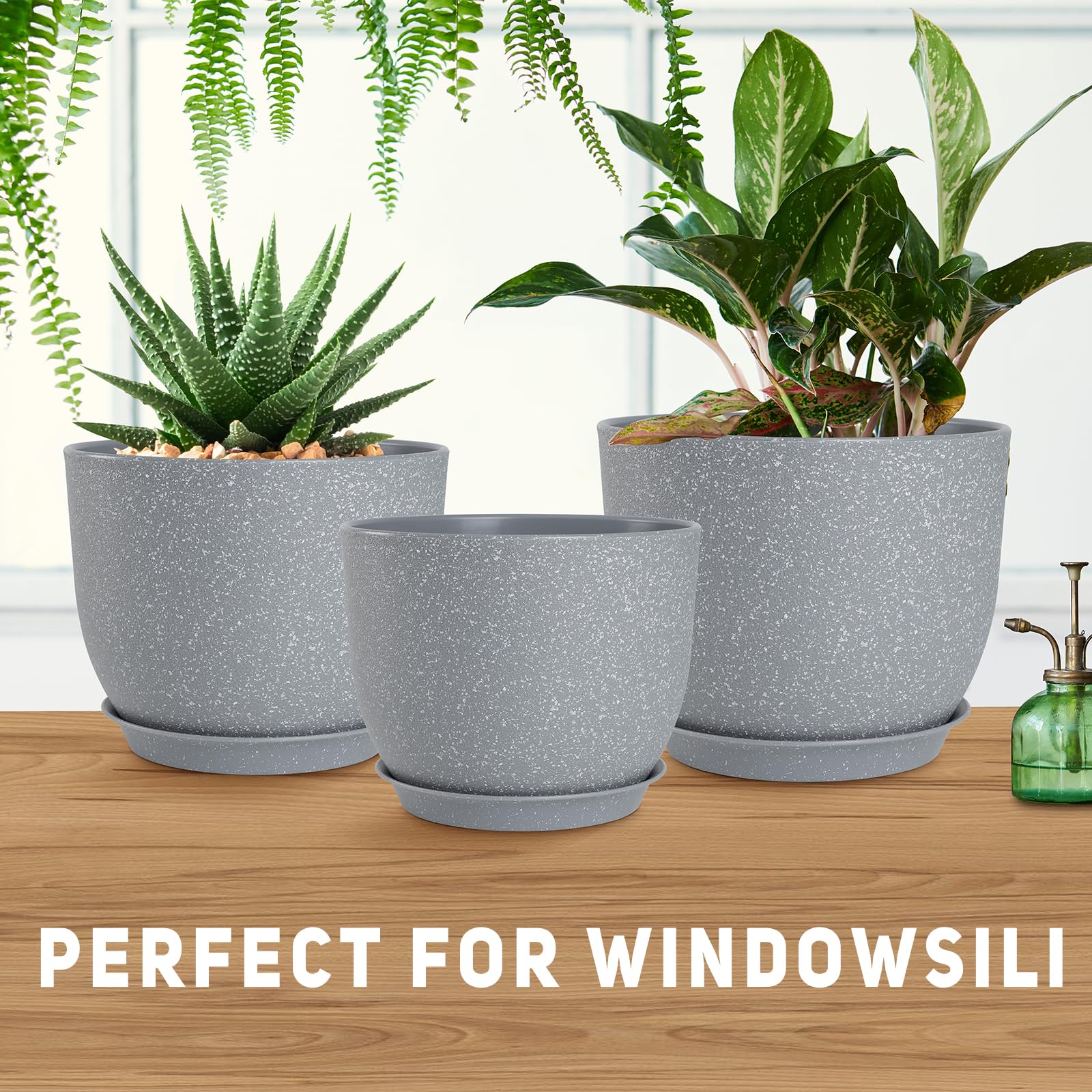 YNNICO modern container for indoor outdoor gardening