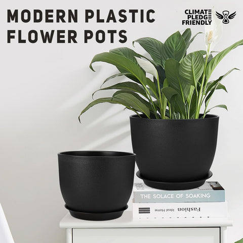 YNNICO plant pot with mesh drainage holes to improve soil aeration