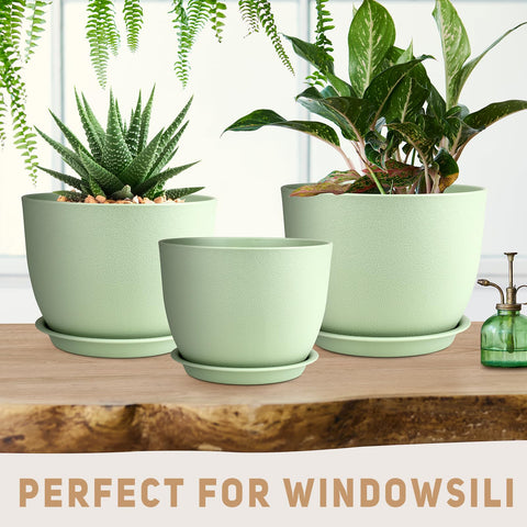 YNNICO matte-finish sturdy plastic for a modern look