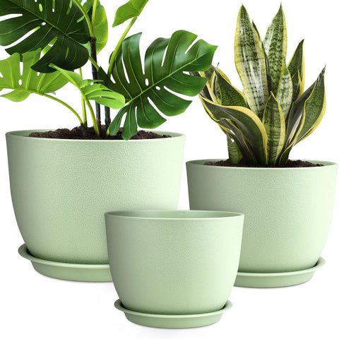 YNNICO plant pots set overview for indoor and outdoor display
