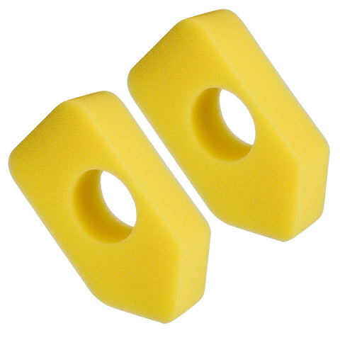 Ynoee 698369 foam air filter fits Briggs & Stratton mowers for reliable airflow.