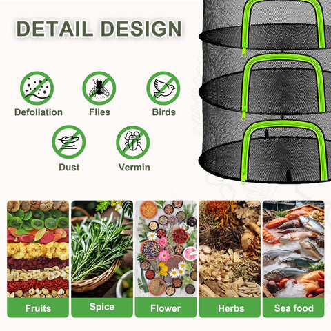 YOBAZAN folding rack design saves space after use.