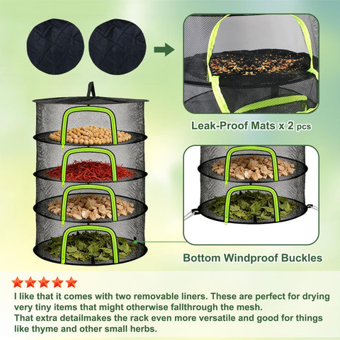 YOBAZAN drying rack folded storage bag demonstrates compact hanging design
