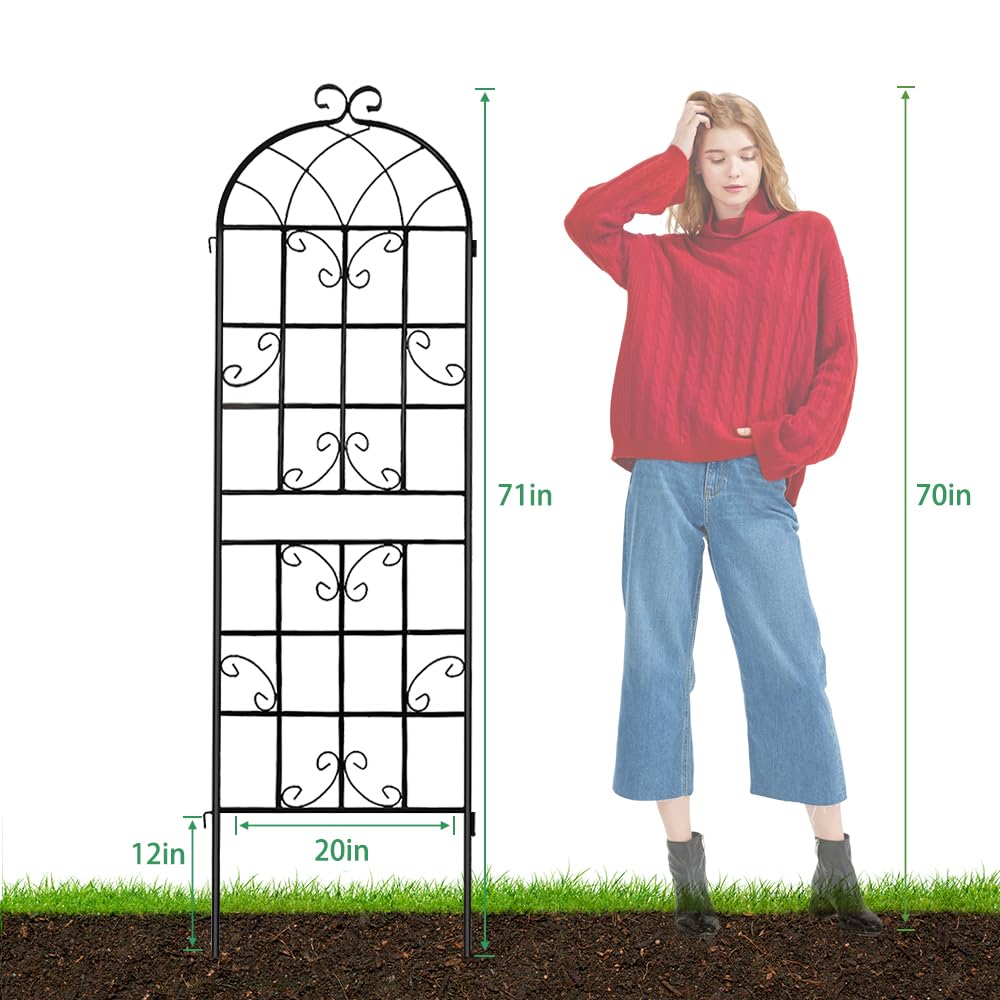 YOBAZAN outdoor garden trellis suited for patios and yards