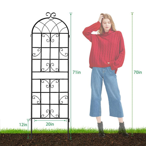 YOBAZAN outdoor garden trellis suited for patios and yards