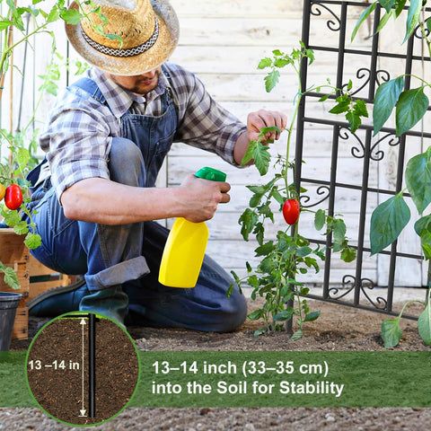 YOBAZAN two-panel layout offers flexible border setups for your garden