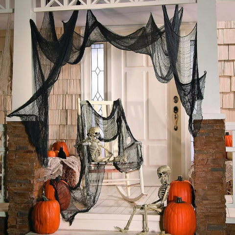 Yobbai creepy cloth durable cotton for long lasting holiday decor