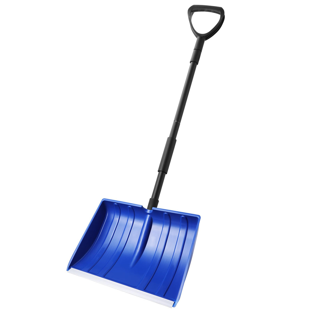 Yocada snow shovel with 55 inch length and 16 inch blade for fast driveway clearing