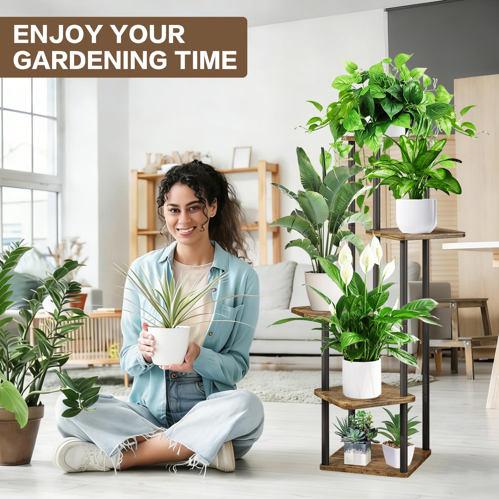 YOCOMEY easy-assembly-instructions enables quick setup and arranging your plants.