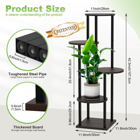 YOCOMEY metal frame with reinforced wood base highlights sturdy construction