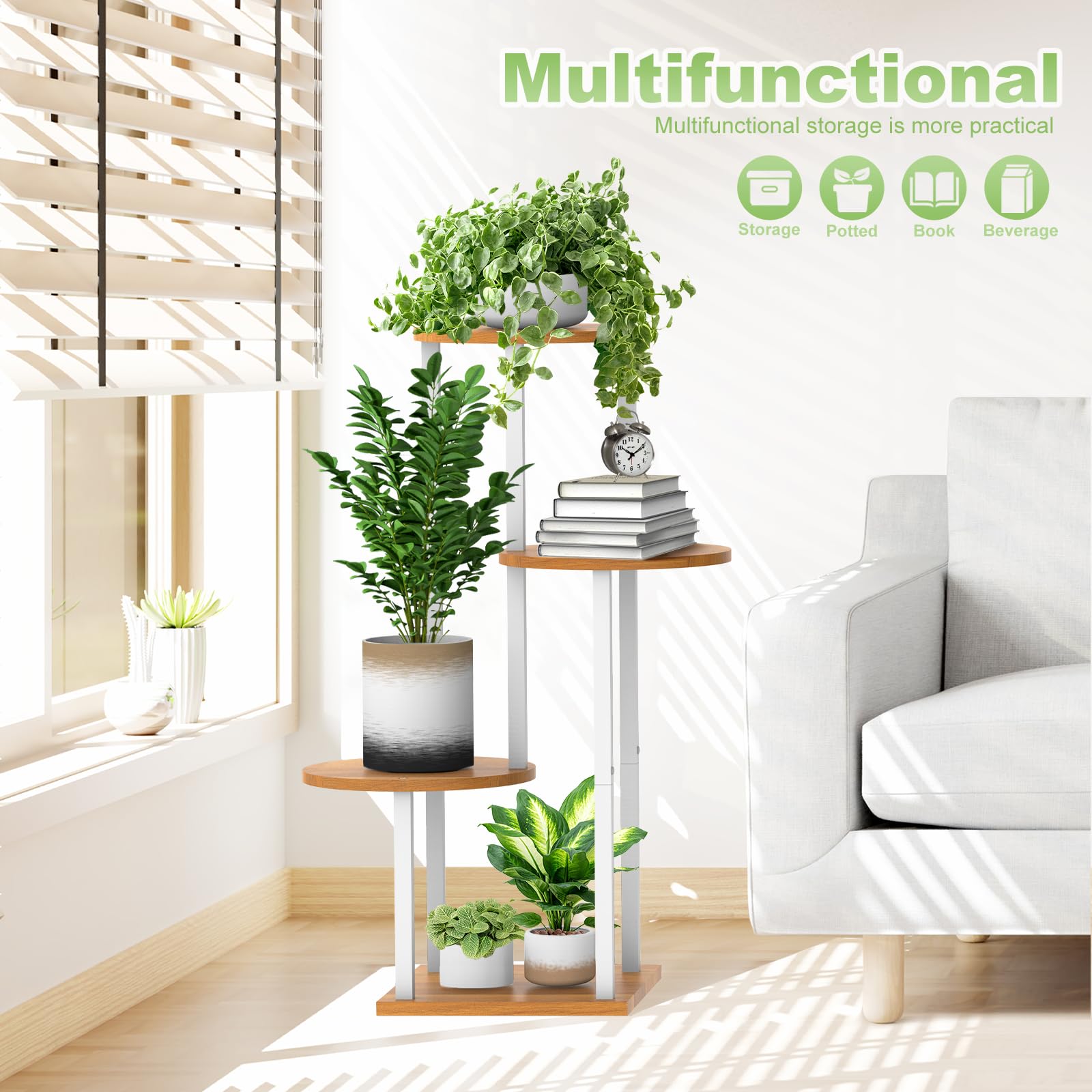 YOCOMEY balcony garden setup fits compact spaces and sunny corners.