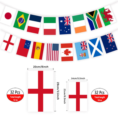 YOFANUP double-sided bunting hanging for flexible party display