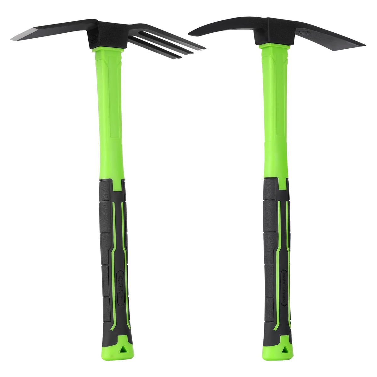 YoFeW 2pc garden hoe with safety guard for safer weeding sessions.