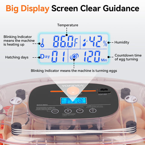 Yofidra lid-transparent PC cover enables quick checks