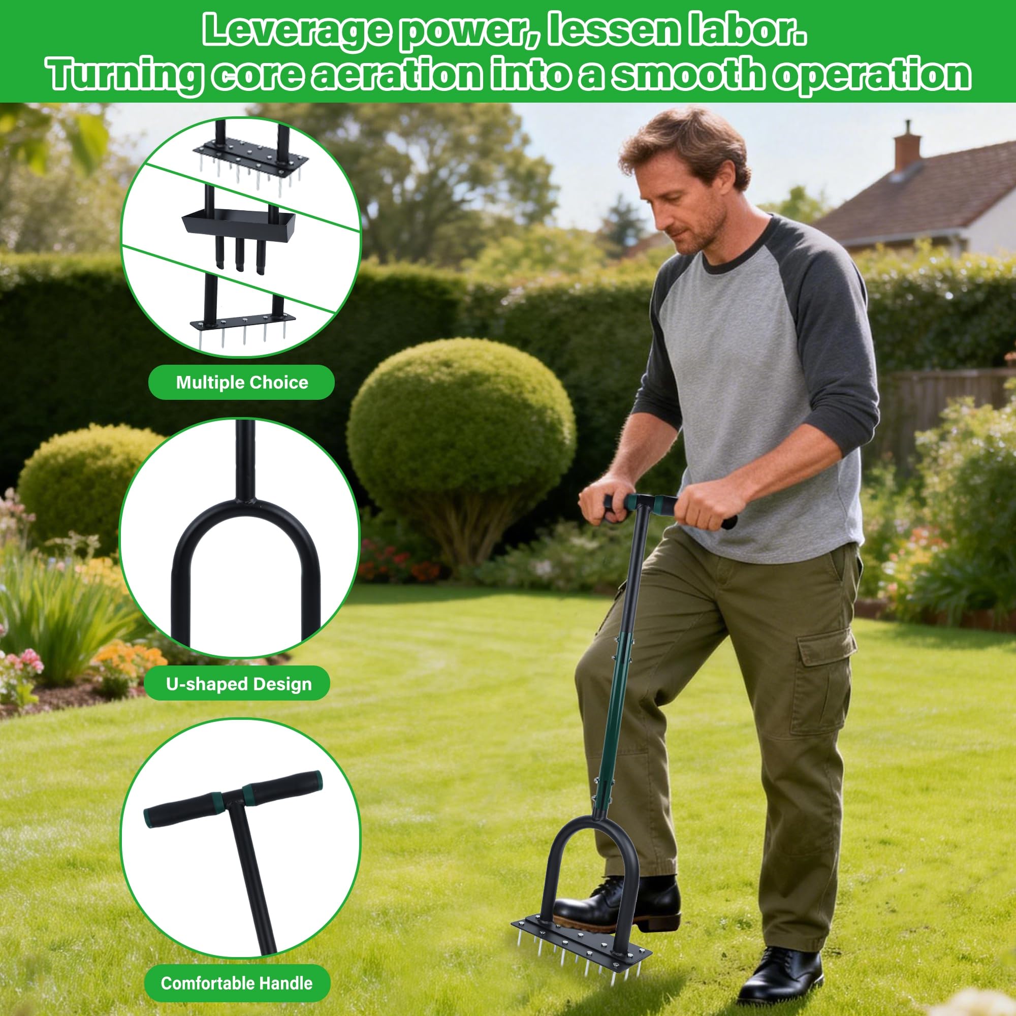 YOFIT rust-resistant frame and ergonomic handle improve comfort