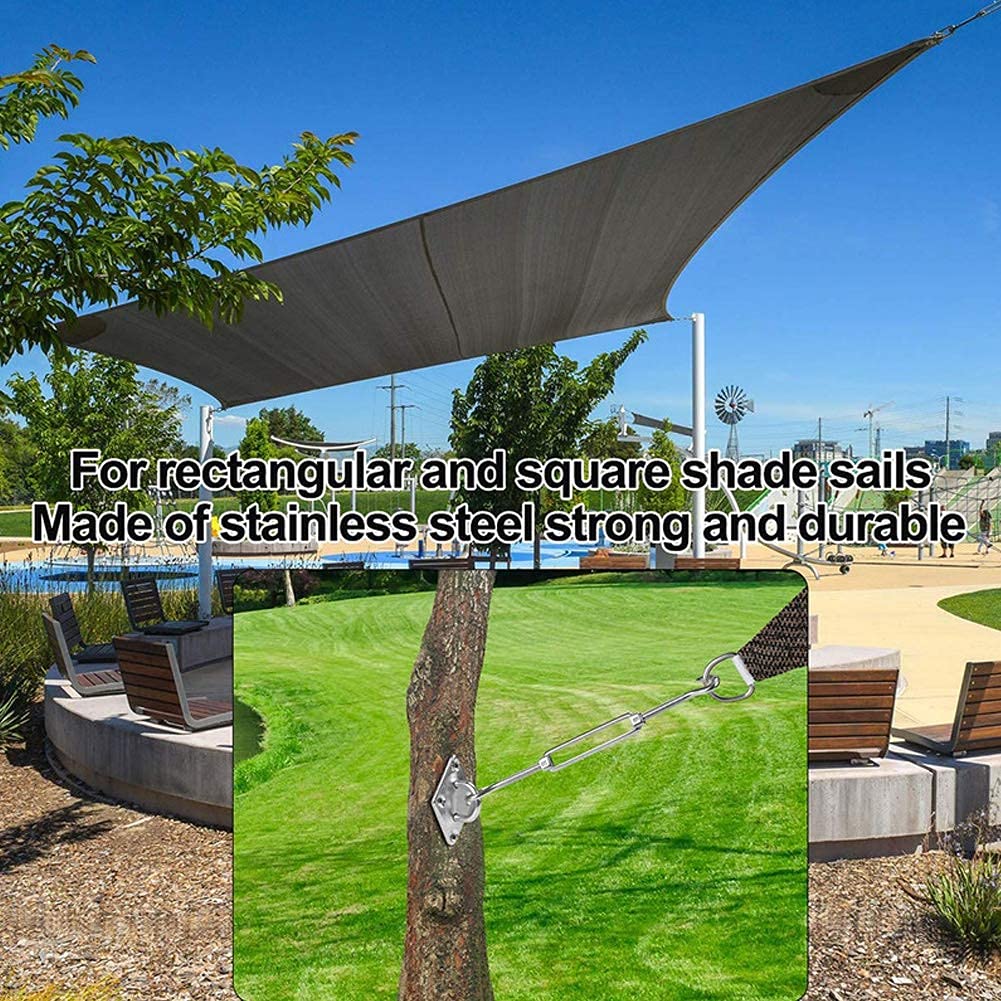 YOFIT shade sail installation on a patio demonstrates versatile outdoor shade.