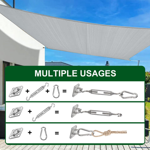YOFIT snap hooks demonstrate tool-free setup for fast shade installation.