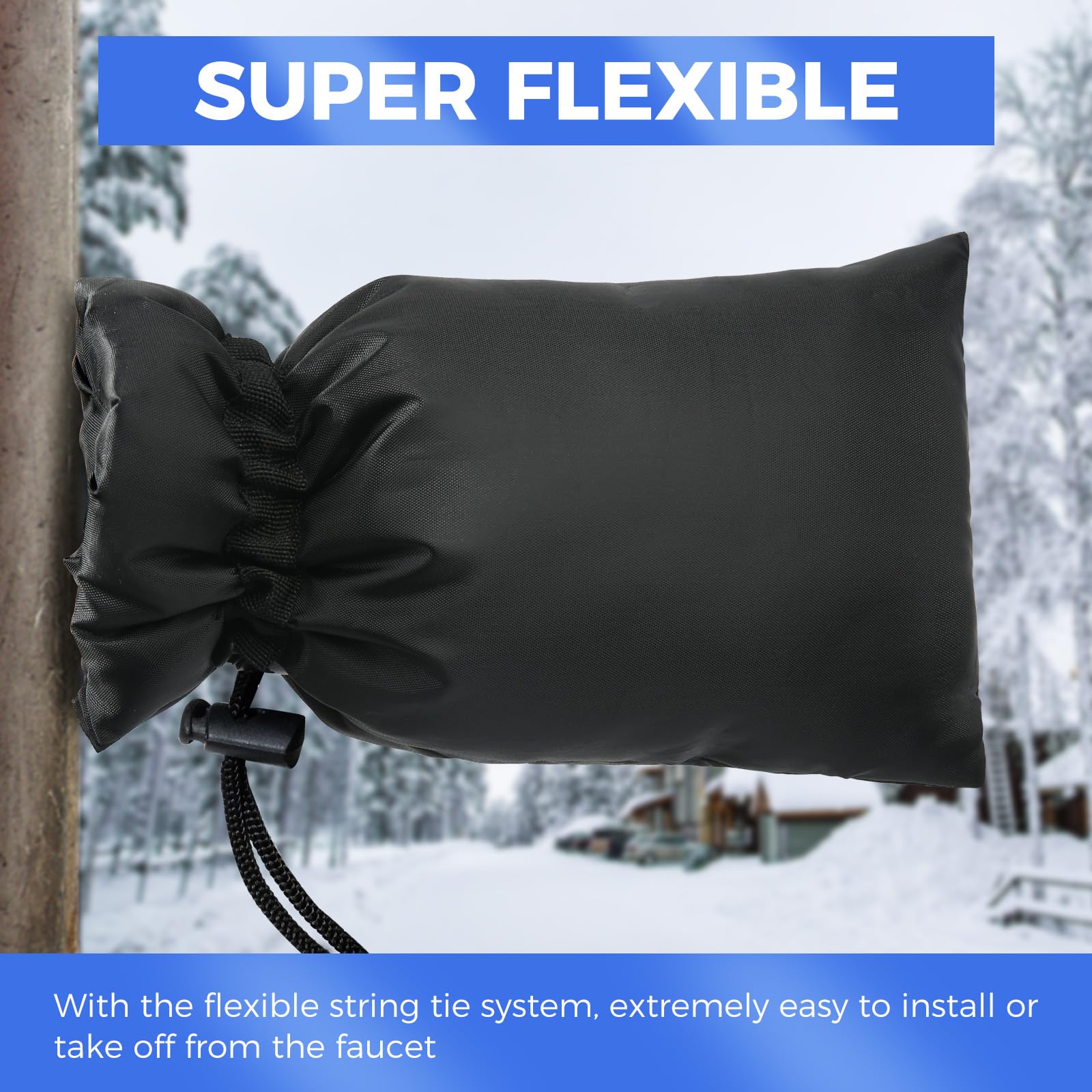 YOGINGO durable reusable faucet cover offers year-round protection