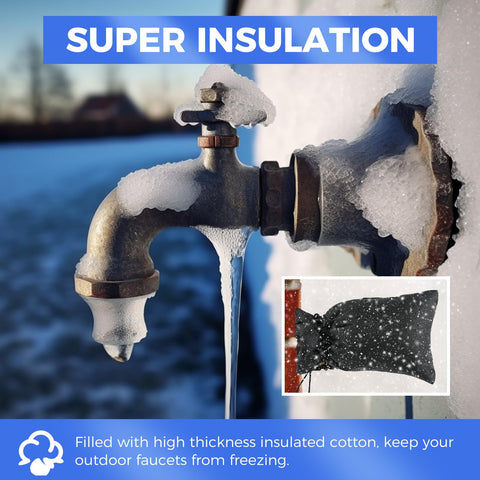 YOGINGO wall-seal spigot cover fit blocks wind and moisture