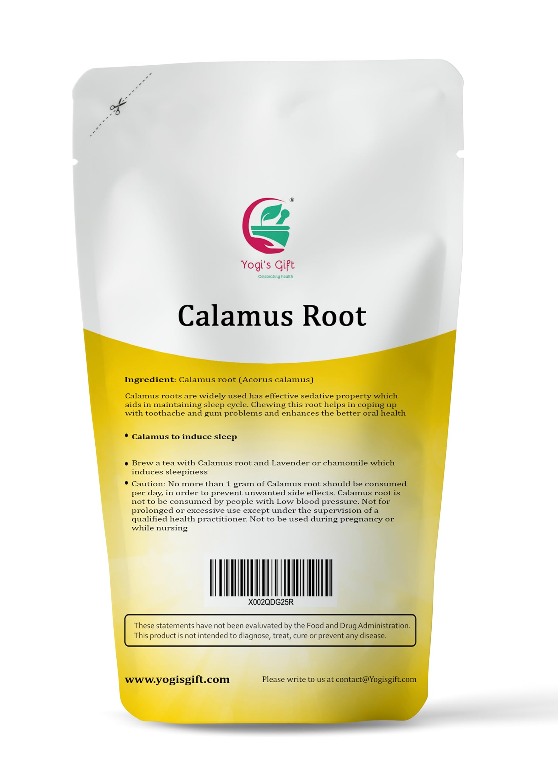 Yogi’s Gift Calamus root bundle — convenient whole-root option for Ayurvedic blends.