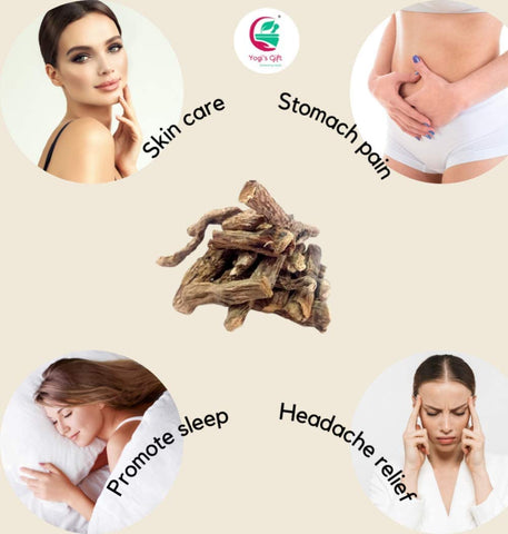 Yogi’s Gift Calamus root usage skin care — supports gentle skincare routines.