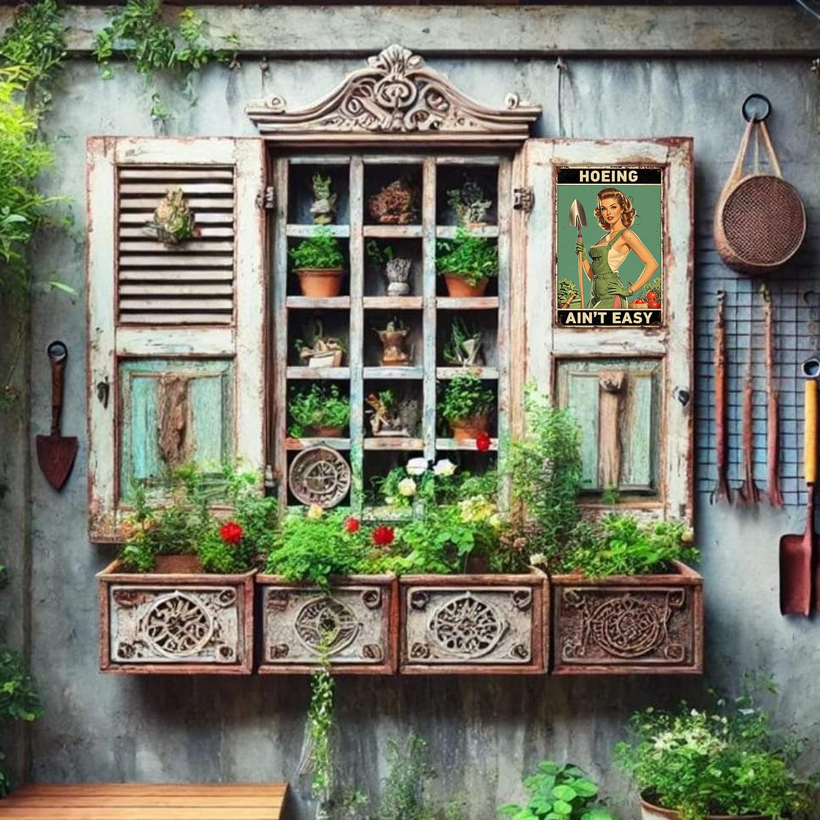 YOHIYE gift for gardeners sign ideal for birthdays and housewarmings
