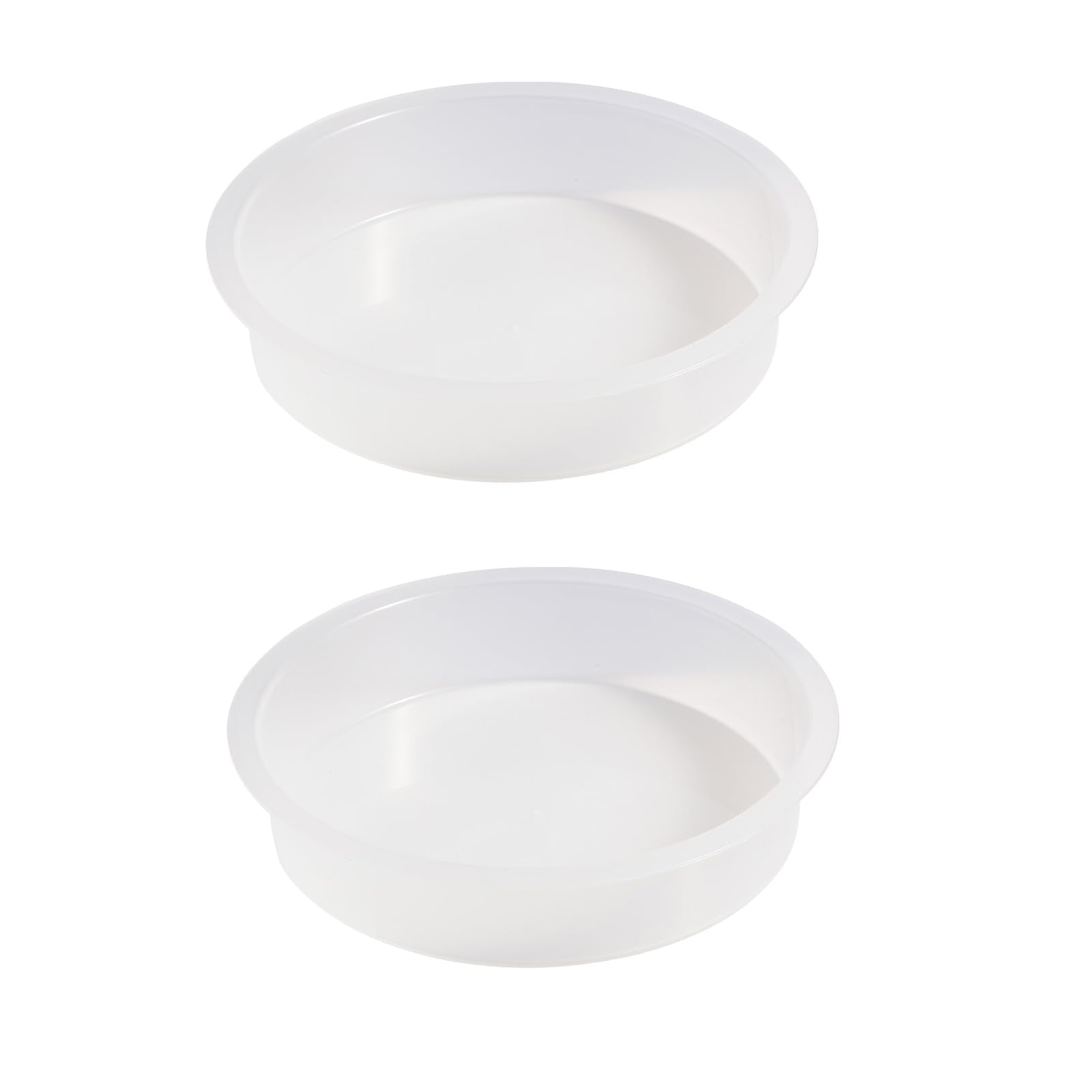 Yojanner round clear bird feeder bowls attract wild birds