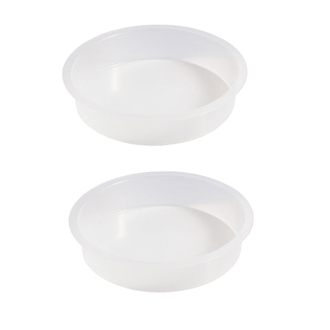 Yojanner round clear bird feeder bowls attract wild birds