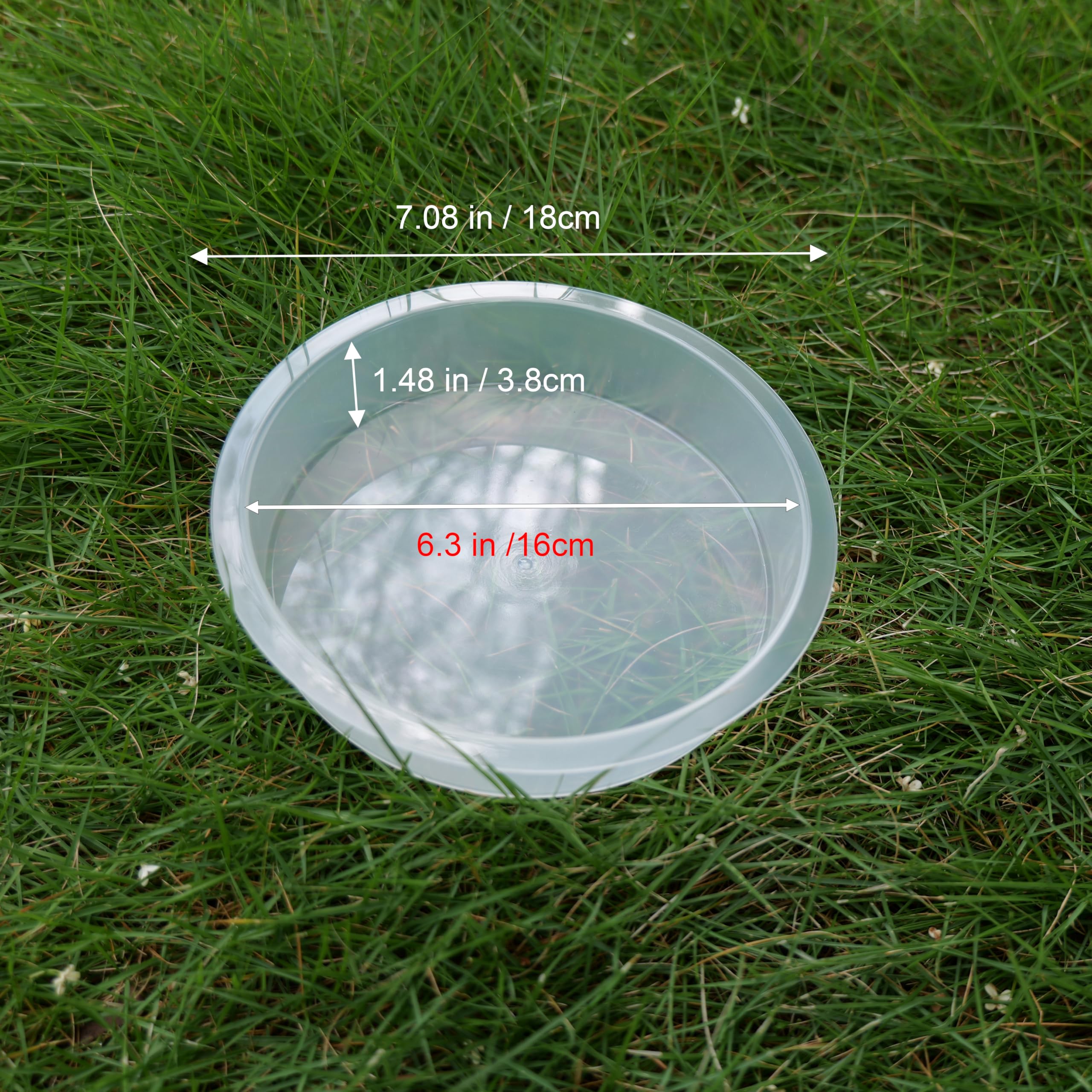 Yojanner two-pack bird feeder bowls shown on a feeding station