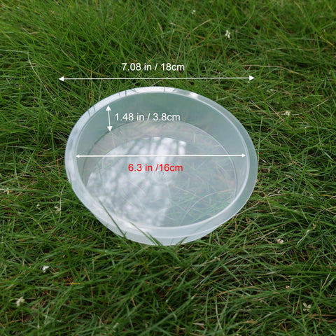 Yojanner two-pack bird feeder bowls shown on a feeding station