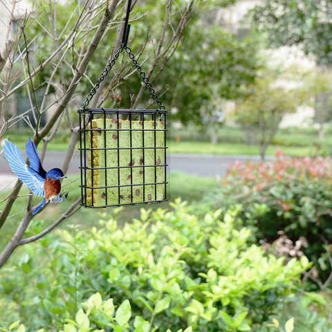 Yojanner winter-energy support feeder providing dependable food options for garden birds.