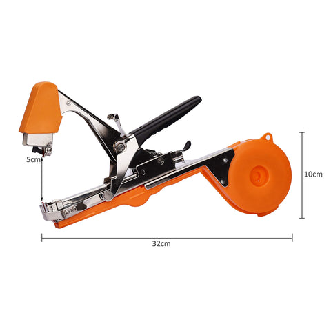 Yolando tying tape tool with tapes box ready to speed up vine support.
