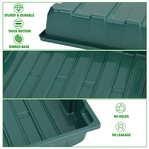 YoleShy indoor gardening seedling tray helps seedling management and labeling.