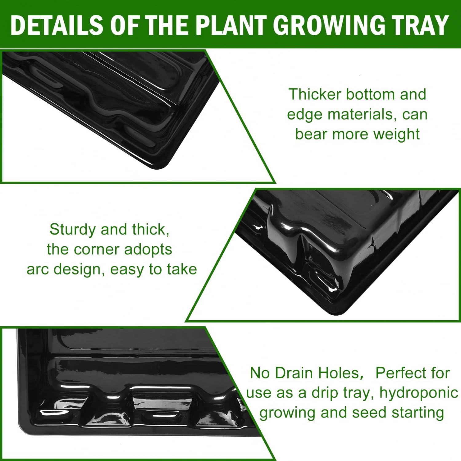 YoleShy reusable seed trays with lids, designed for long-term indoor propagation.