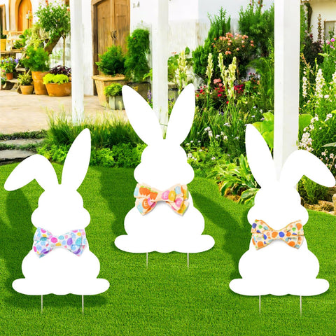 Outdoor Easter decor from YoleShy brightens family spaces during holidays.