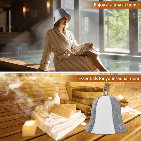 Yolev sauna hat size and dimensions for secure head coverage