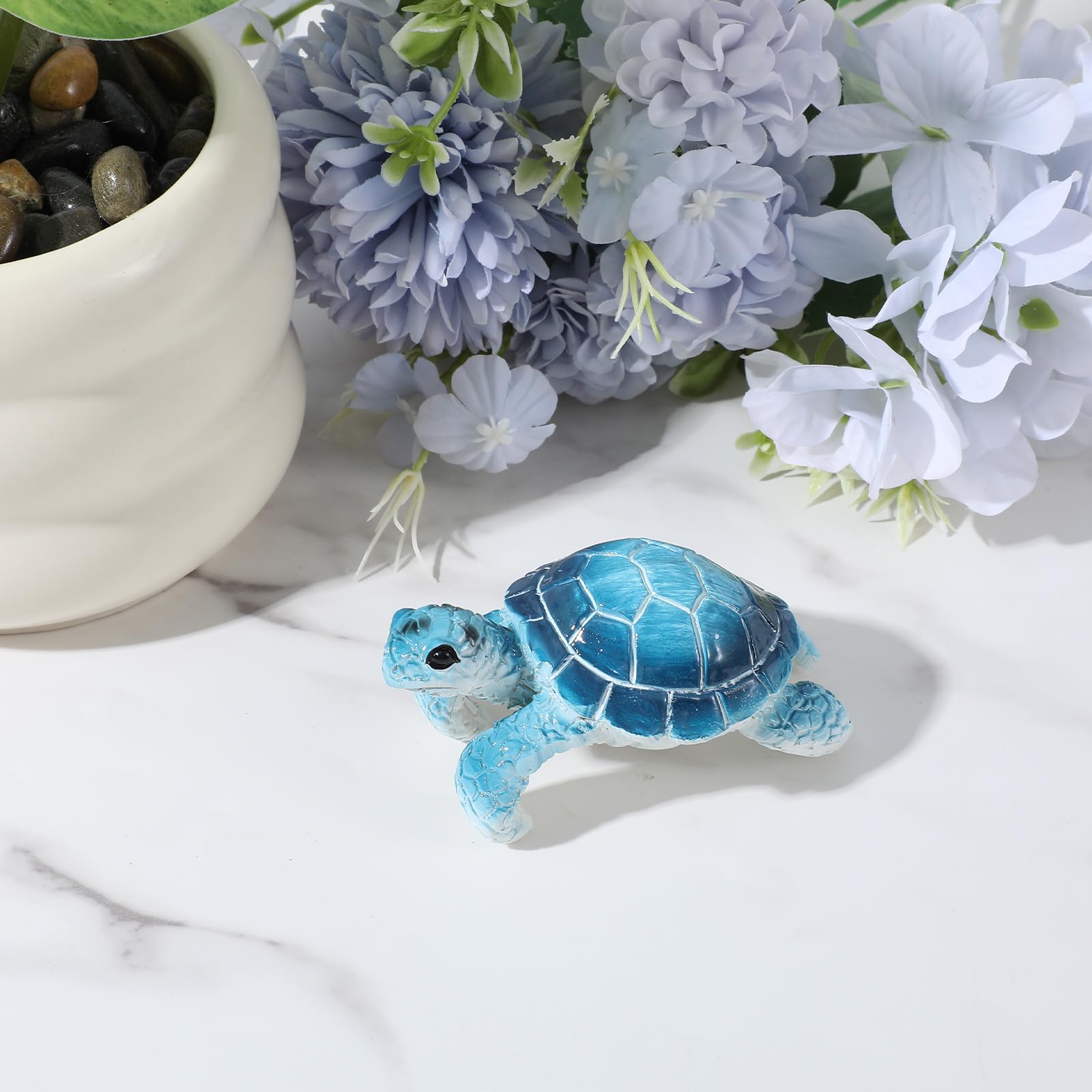 Yolev yard turtle ornament pot hanger creates versatile space accents.