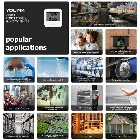 YoLink app alerts image emphasizes multiple notification options