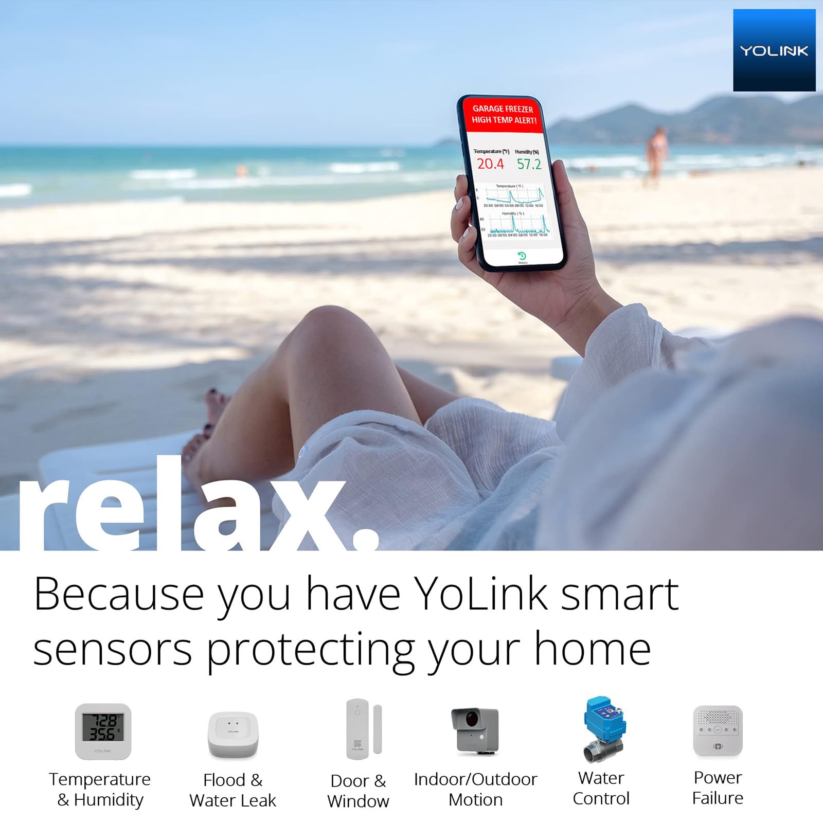 YoLink batteries included AAA image confirms long-lasting power
