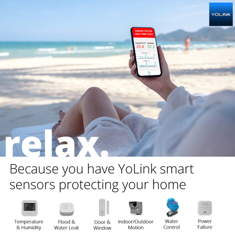 Battery life indicator highlights two-year power for low-maintenance monitoring.