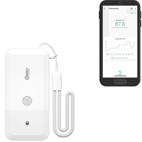 YoLink smart wireless thermometer hub-required view for reliable home monitoring
