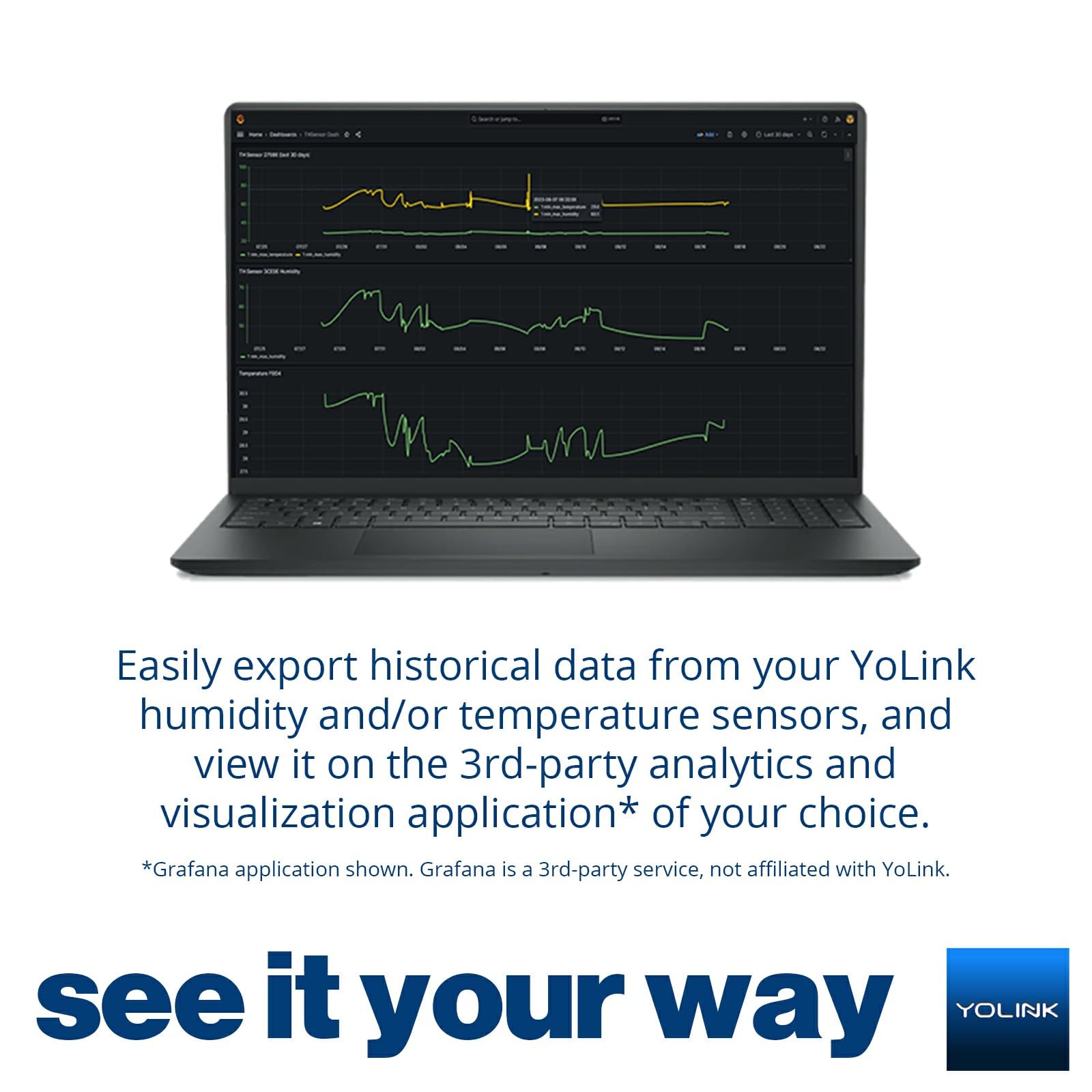 YoLink X3 app alerts notify you via smartphone for real-time updates.
