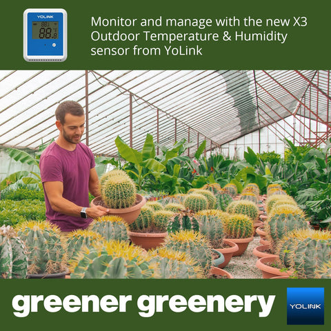 YoLink X3 commercial-grade accuracy ensures reliable readings.