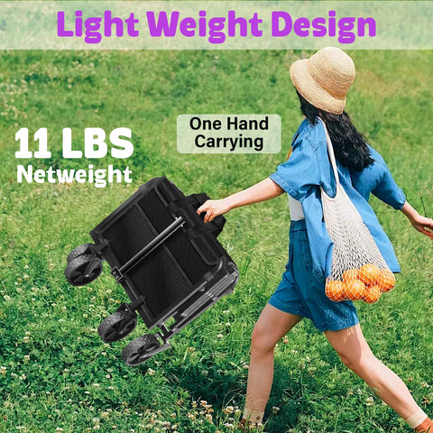 Adjustable 46.5-inch handle adapts to different user heights