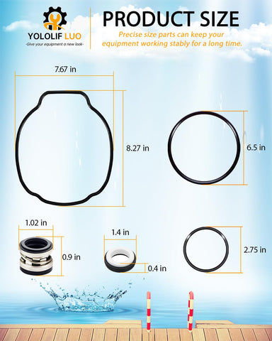 YOLOLIF LUO SPX3200SA shaft seal assembly close view